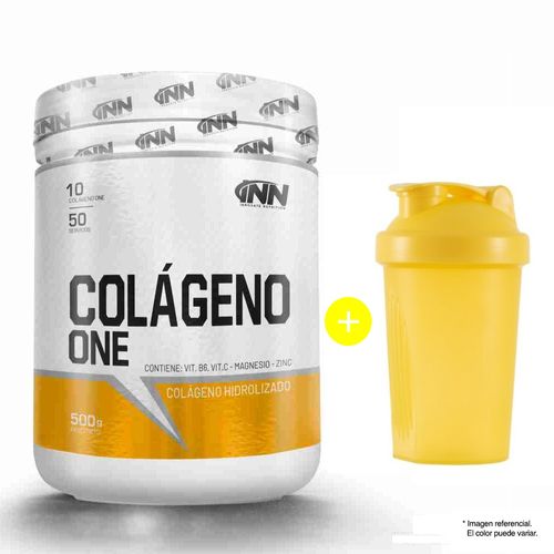 COLÁGENO ONE 500GR INN FRUIT PUNCH + SHAKER