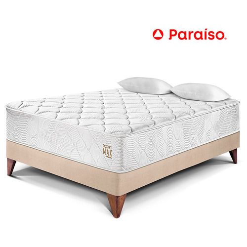 Cama Europea Pocket Max 2 Plazas Champagne