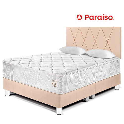 Dormitorio Pocket Max Queen Champagne