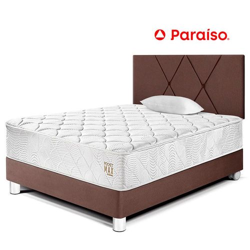 Dormitorio Pocket Max 1.5 Plazas Chocolate