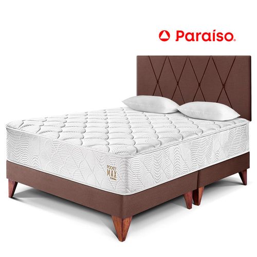 Dormitorio Europeo Pocket Max Queen Chocolate