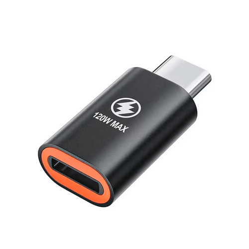 Adaptador PD De Lightning a Tipo C 120W Negro