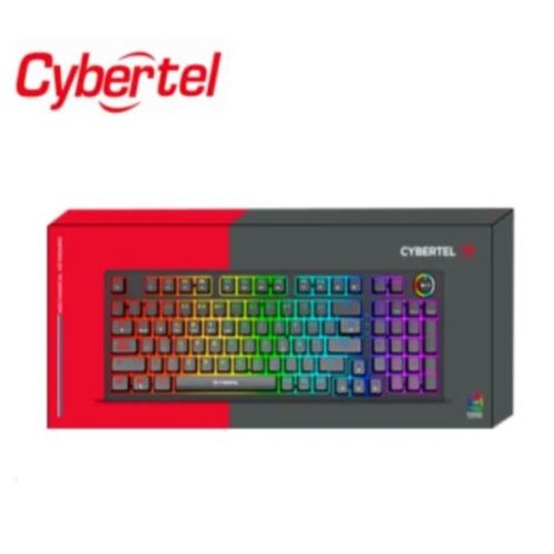 TECLADO CYBERTEL STRIKER CBX K1008-3M RGB MECANICO WIRELESS/BLUETOOTH