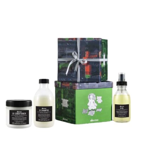 Davines Oi DAVINES BOX shampoo 280ml+ Acondicionador 250ml+ Oi oil 135ml