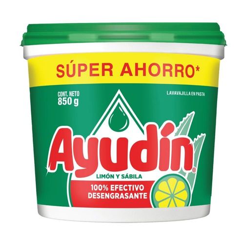 Lavavajilla en pasta Ayudin Limón 850gr