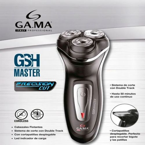 Afeitadora Gama GSH Master 220V BECSH0000000161 Negro (JYA)