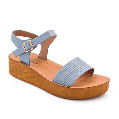 Sandalia Casual Mujer 8021 AZUL