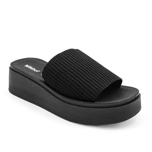 Sandalia Plataforma Moda Mujer 7982 NEGRO