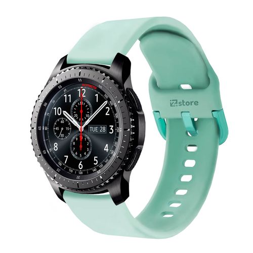 Correa Para Samsung Gear S3 Clasico Verde Esmeralda