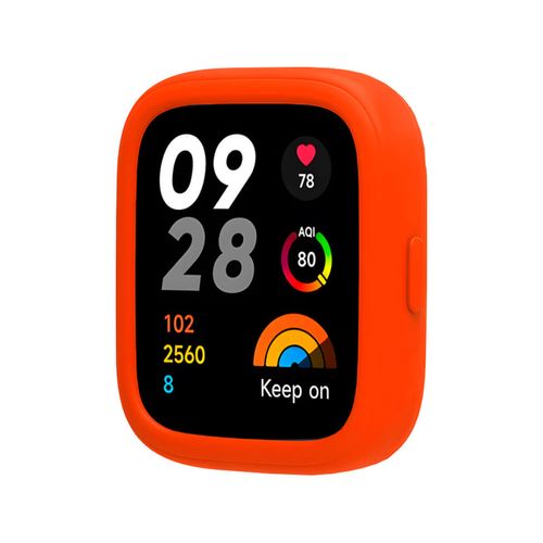 Case Silicona Para Redmi Watch 3 Naranja