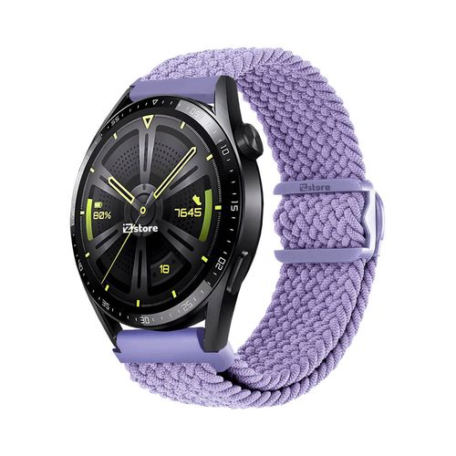 Correa de Nylon Para Huawei Watch GT3 46mm Lila Bicolor