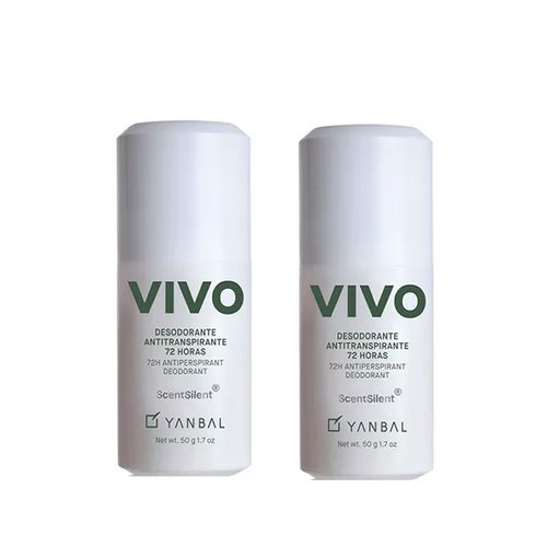 Set 2x1 Desodorante de Hombre Roll on Vivo 50g