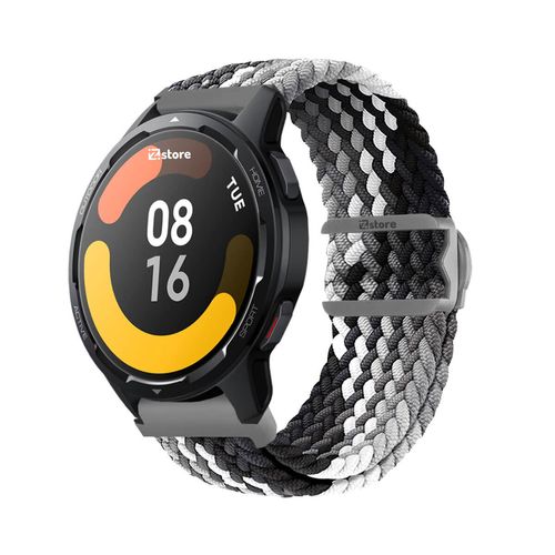 Correa de Nylon Para Xiaomi Watch S1 Active Gris Tricolor