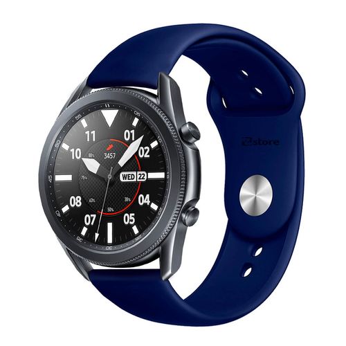 Correa Para Samsung Galaxy Watch 3 Broche 45mm Azul Oscuro