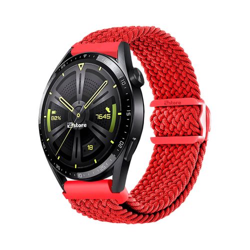 Correa de Nylon Para Huawei Watch GT3 42mm Rojo