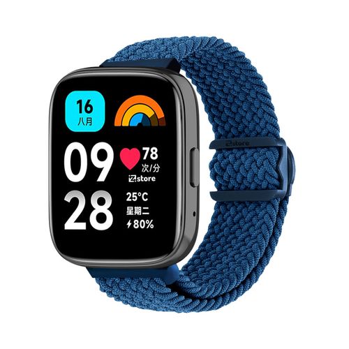 Correa de Nylon Para Redmi Watch 3 Active Azul