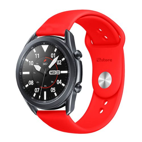 Correa Para Samsung Galaxy Watch 3 Broche 45mm Rojo