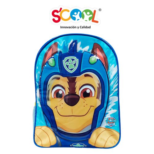 Scool - Mochila Ranger Kids Tela C/PVC - Paw Patrol H Chase