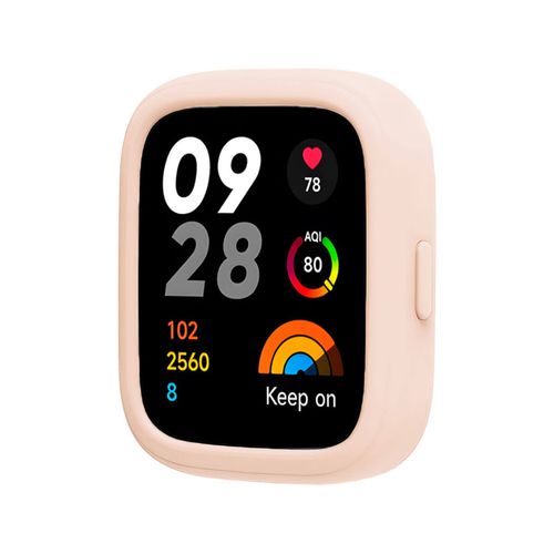 Case Silicona Para Redmi Watch 3 Rosa