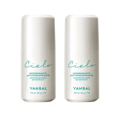 Set 2x1 Desodorante de Mujer Perfumado Roll on Cielo 50g