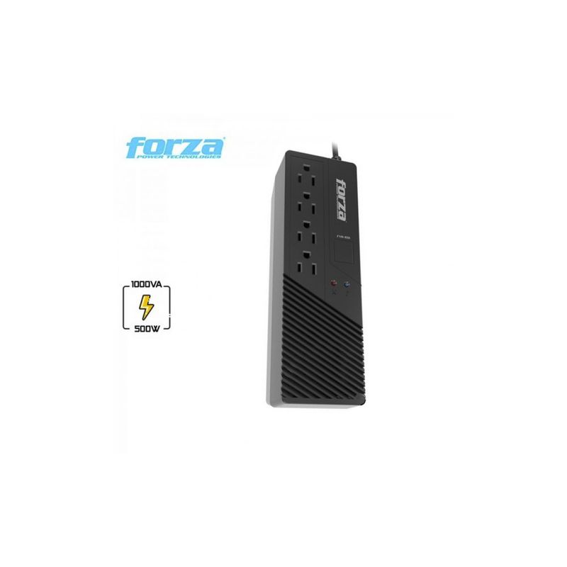 ESTABILIZADOR-FORZA-FVR-1012-USB-1000VA-500W