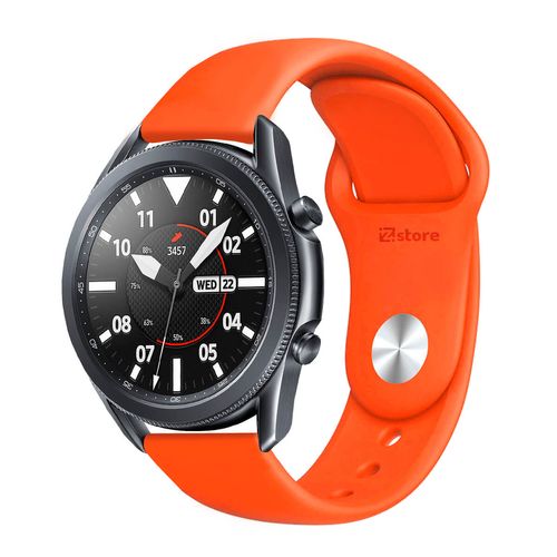 Correa Para Samsung Galaxy Watch 3 Broche 45mm Naranja