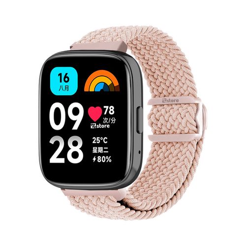 Correa de Nylon Para Redmi Watch 3 Active Rosa