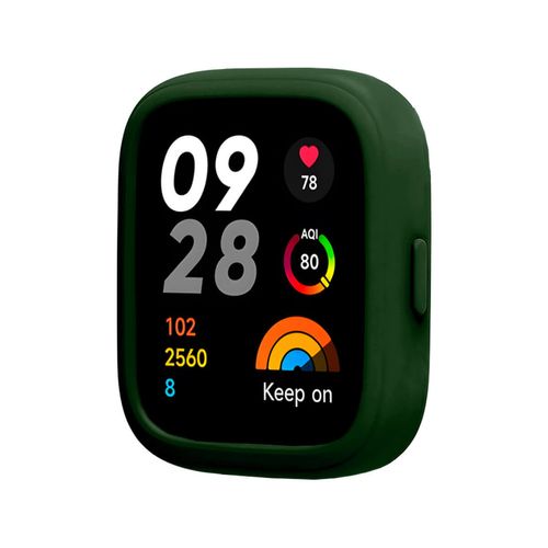 Case Silicona Para Redmi Watch 3 Verde Militar