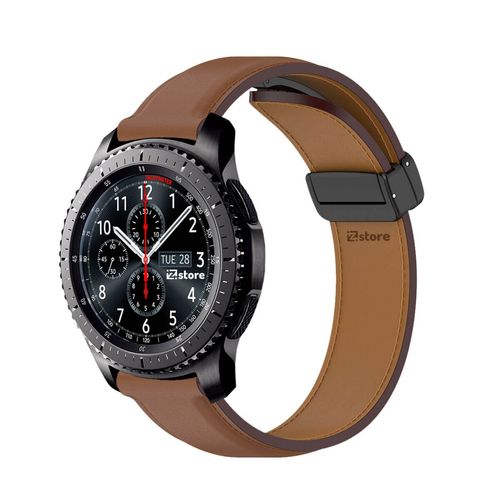 Correa de Cuero Para Samsung Gear S3 Magnético Marron