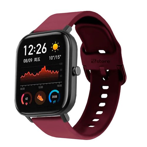 Correa Para Amazfit GTS Vino Rojo