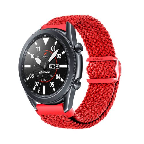 Correa de Nylon Para Samsung Galaxy Watch 3 41mm Rojo