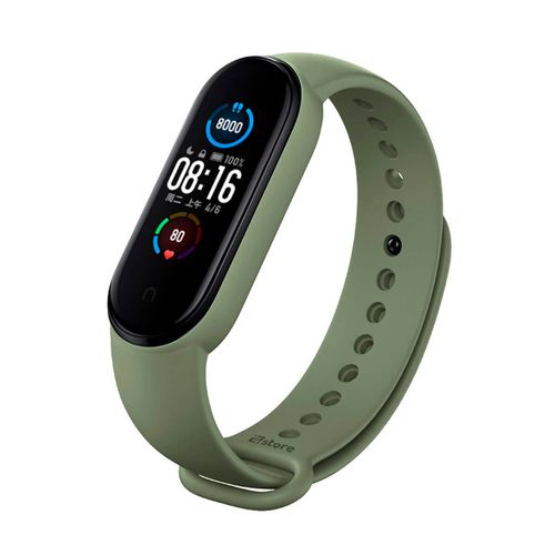 Correa Para Xiaomi Mi Band 3 y 4 Verde Militar