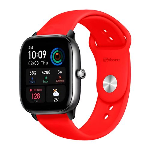 Correa Para Amazfit GTS4 Mini Rojo