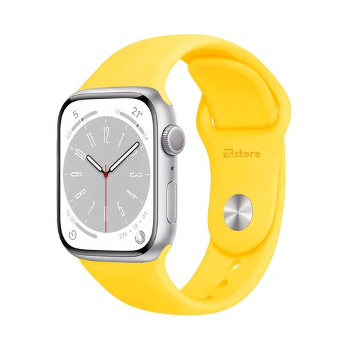 Correa Para Apple Watch 42mm/44mm/45mm Amarillo