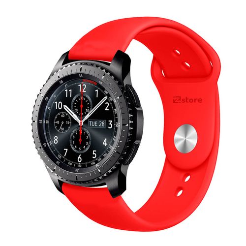 Correa Para Samsung Galaxy Gear S3 Classic Rojo