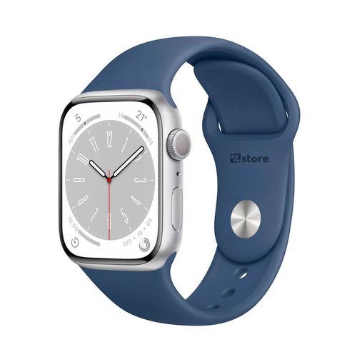 Correa Para Apple Watch 42mm/44mm/45mm Azul Acero