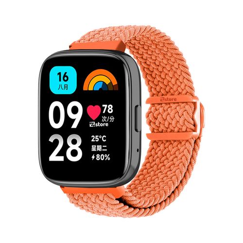 Correa de Nylon Para Redmi Watch 3 Active Naranja