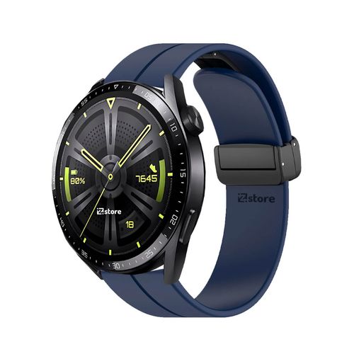 Correa Para Huawei Watch GT3 Broche Magnético 42mm Azul Oscuro