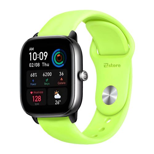 Correa Para Amazfit GTS4 Mini Verde Limón