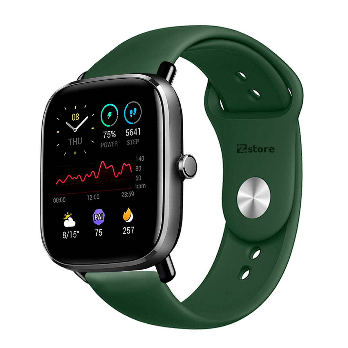 Correa-Para-Amazfit-GTS2-Mini-Verde-Militar Shopstar