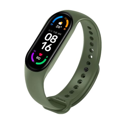 Correa Para Xiaomi Mi Band 5 y 6 Verde Militar