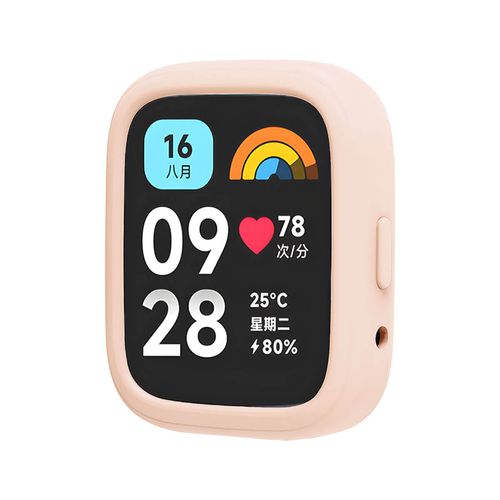 Case Silicona Para Redmi Watch 3 Active Rosa