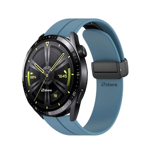 Correa Para Huawei Watch GT3 Broche Magnético 46mm Azul Acero