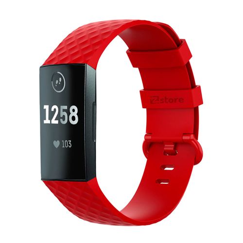 Correa Para Fitbit Charge 4 Rojo