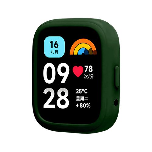 Case Silicona Para Redmi Watch 3 Active Verde Militar