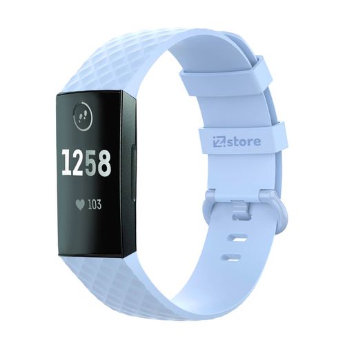 Correa Para Fitbit Charge 4 Celeste Cielo