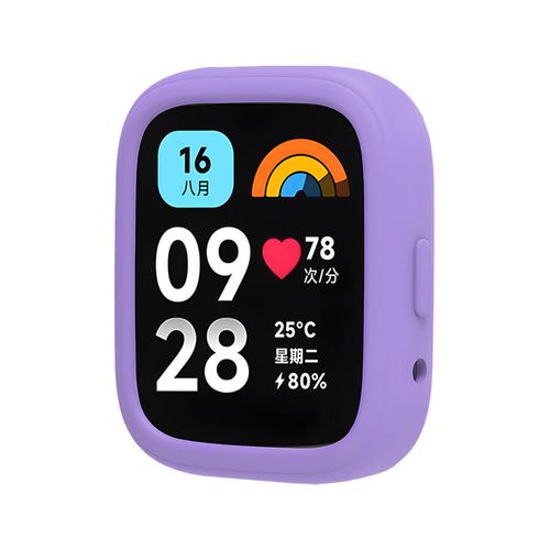 Case Silicona Para Redmi Watch 3 Active Lila