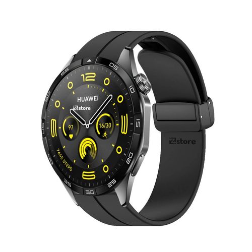 Correa Para Huawei Watch GT4 46mm Broche Magnético Negro