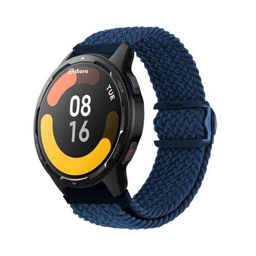 Correa de Nylon Para Xiaomi Watch S1 Active Azul Oscuro