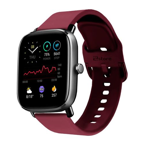 Correa Para Amazfit GTS3 Vino Rojo